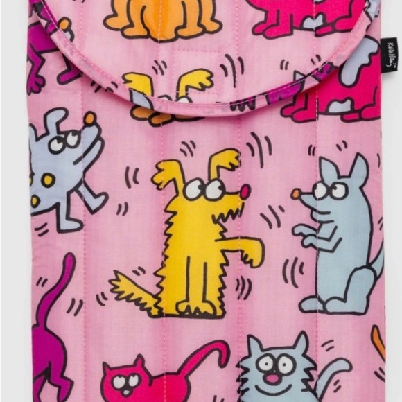 BAGGU X KEITH HARING 13/14” Laptop Sleeve NWT NEW LAST ONE - Picture 1 of 3